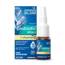 Probióticos para bebés de mami + gotas de vitamina D, soporta la función de salud digestiva*, vitamina D de 400IU, apoya el desarrollo de los huesos*, recién nacidos+, sin sabor, 0,34 Fl Oz (30 servidos)