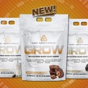 Core Nutritionals Grow Mass Gainer ← Whole Food Carb Blend + Protein Blend ← Maltodextrin Free ← 880 Calories, 50g Protein ← 10 libras (Chocolate Peanut Butter Cup)