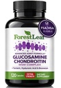 Glucosamine Chondroitin MSM Complex Supplement - Triple Strength 1200mg Joint Support Supplement for Women &amp; Hombres with Turmeric, Hyaluronic Acid and Bromelain for Muscle Flexibility - 120 Caps