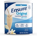 Asegurar la pólvora de afeitado de nutrición original con 9 gramos de proteína, sacudidas de sustitución de la comida, vainilla, 14 oz