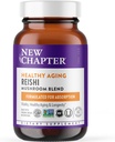 New Chapter Reishi Mushroom - LifeShield Reishi for Healthy Aging + Organic Reishi Mushroom + Vegan + Non-GMO, Nootropic Ingredients - 60 ct