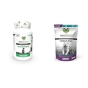 VetriScience Canine Plus MultiVitamin for Dogs, 90 Tablets &amp; Omega Plus Advanced Skin Supplement for Dogs, 40 Chews