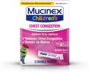 Chest Congestion, Mucinex Children's Mini Melts, Chest Congestion, Bubble Gum, 12ct