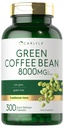 Carlyle Green Coffee Bean Extract ← 8000 mg  300 Capsules ← Non-GMO y Gluten Free Formula ← Herb Supplement