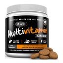 Finest For Pets Multivitamin Dog Supplement – 10 in 1 with Omega Fish Oil " Glucosamine for Improved Joint " Skin Support, Gut, Digestion " Immune Everyday Health (120 Chewable Treats)