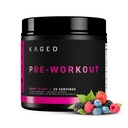 Kaged Original Pre Workout Powder | Berry Blast | Pre-Workout with Creatine, Beta Alanine, L-Citrulline, BCAAs | 274 mg Caffeine | Pre Supplements for Men & Women | 20 Servings