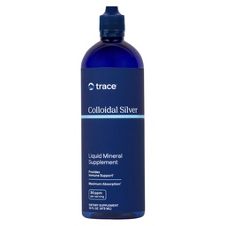 Trace Minerals Colloidal Silver - Puro Colloidal Silver Suplemento para Immune Support - Natural Mineral Drops - High-Potency Formula - Gluten-Free - Vegan - 16 fl oz (48 Servings)