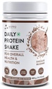 Genérico QURA Daily Protein Shake 118 kcal Calories, 25 Vitamina -Serving -40- Para Hombres &amp; Mujeres Chocolate Milk Shake Flavor Para 400Gm