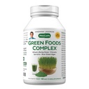 ANDREW LESSMAN Green Foods Complex 180 Capsules - Supplies Building Blocks for Healthy Tissue Growth, Liver Support. 100 mg Cada una de Barley Grass, Wheat Grass, Blue Green Algae, Chlorella, Spirulina