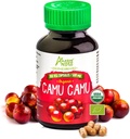 Camu Camu Capsules l Powerful Vitamin C Source l Immune System Booster l Organic and Fairtrade Certified l 100 Vegan Pills l 1500mg per Serving l Non GMO and Gluten Free l   Andes