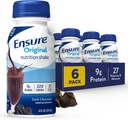 Asegurar la Nutrición del Chocolate Oscuro Original Afeitar Reemplazo de Comida Silencioso 6 Cuenta (Pack of 1)