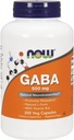 AHORA Alimentos - GABA con vitamina B6 500 mg. - 200 cápsulas vegetarianas