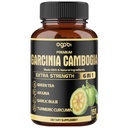 Garcinia Premium Cambogia Capsules con Té Verde, Arjuna, Ajo, Turmérica, Pimienta Negra - Body Health &amp; Immune Support Suplemento - 1 Pack 150 Caps para 5 meses