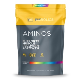 Aminos Purbólicos Silenciosos 4g de Aminoácidos de Formo Libre, Beta-Alanina, 0 Calories &amp; 60 Servings (Rainbow Candy)