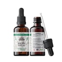 Buchu Tintura, Extracto de Buchu Orgánico (Agathosma Betulina) Suplemento de salud de hoja seca, no transgénico en glicerina vegetal orgánica prendida en frío 2 oz, 670 mg
