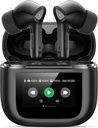 Discos inalámbricos Bluetooth 5.3 Auriculares 50H Tiempo de reproducción Deep Bass Stereo Ear Buds con Mic IPX7 Waterproof Comfort Ligero en auriculares de oído para Pad Android/iOS Teléfonos Regalos para Mujer Hombre