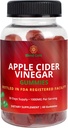 Apple Cider Vinegar Gummies with Vitamin B12 – Vegan, Gluten-Free, Non-GMO – Apple & Purple Carrot Flavored – 1000mg ACV – 60 Gummies, 30-Day Supply