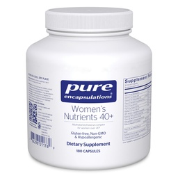 Pure Encapsulations Women's Nutrients 40+ - Multivitamin for Women Over 40 to Support Urinary Tract Health, Breast Cell Health & Eye Integrity* - with Vitamin C, E &amp; A - 180 Capsules