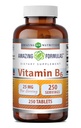 Fórmulas asombrosas Vitamina B6 Piridoxina 25mg 250 Tablets Suplemento No TENIDO Gluten Gratis TENIDO EN USA