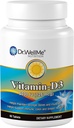 Vitamin D3-5000 IU, Extra Strength Dietary Supplement for Bone, Muscle and Healthy Immune Support, 60 Tablets Easy-to-Swallow Packed for 2 Month Supply