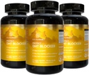 DHT Blocker for Hombres and Women, Gluten-Free Formula, Saw Palmetto, Stinging Nettle, Green Tea, Pygeum Bark &amp; Pumpkin Seed  durable Hair Supplements for Hair Growth, 60 Count, Pack of 3