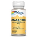SOLARAY Astaxanthin 4 mg Silencio Antioxidante Silencioso Ojo Saludable, Esquía, Función Cardiovascular &amp; Soporte Conjunto Silencioso 60 Softgels