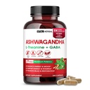 Complejo Ashwagandha con L-Theanine, Turmeric, Rhodiola &amp; St. John’s Wort – Herbal Blend for Daily Wellness – 240 cápsulas