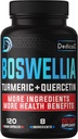 Boswellia Serrata - Blended Turmeric, Quercetin, Citrus, Ginger, White Willow, Alfalfa - Support Cartilage, Immune & Body Health - 120 Capsules