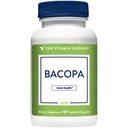 La vitamina Shoppe Bacopa 500MG (Bacopa Monnieri), Ingrediente estudiado clínicamente, Suplemento Herbal de Apoyo al Cerebro, una vez al día (100 cápsulas)