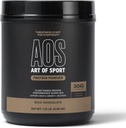 Art of Sport 30g Protein Powder, Chocolate, Protein for Athletes, Plant Based, Dairy & Gluten Free, 0g Sugar, 5g BCAA, 3.5g MCT, 1.21lb tub