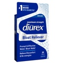 Diurex Bloat Reliever Silencio Relieve Water Bloat, Puffiness, Swelling & Fatigue Re-Energize ← Maximum Strength ← 60 Count