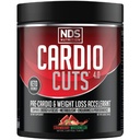 Cardio Cuts NDS Nutrition 4.0 Pre Workout Supplement - Advanced Weight Loss and Pre Cardio Formula with L-Carnitine, CLA, MCTs, L-Glutamine, and Safflower Oil - Strawberry Watermelon (40 Servings)