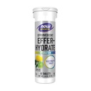 AHORA Foods Sports Nutrition, Effervescent Effer-Hydrate, Electrolyte Supplement, Recovery*, Lemon Lime, 10 Tablets