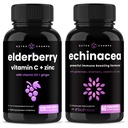 NutraChamps Elderberry y Echinacea Bundle