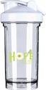 Hope for A Cure Non Hodgkin linfoma Cáncer Conciencia Flor 18 onnce Shaker Bottle Drink Mixer A prueba de problemas Pre Workout Protein Shakes Meal Replacement Shakes Bottles 500ML/18 Oz Blanco
