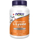 AHORA Suplementos de alimentos, (L-L-Lysine Hydrochloride) 1.000 mg, Doble fuerza, Aminoácidos, 100 tabletas