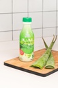 JUAL 100% puro orgánico Aloe Vera Jugo – Cero Azúcar, Libre de Aloína – Sabor natural – Vegan Detox Bebido funcional – 16.7 Fl Oz (500ml)