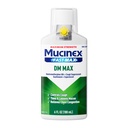 Mucinex DM Max Liquid Cough " Cold Medicine for Adults, Cold and Flu Medicine for Excess Mucus Relief, Guaifenesin " Dextromethorphan Expectorant " Decongestant for Adults, Dr Recommended, 6.0 Fl Oz