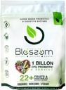 Blossom SuperGreens Probiotics – Digestive Enzymes with Pre/ProBiotics for Bloating Relief – 30+ SuperGreens & SuperReds to Boost Energy –Organic, Gluten-Free, No Fiber, 0g Sugar (Lemon Citrus)