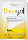 Medtrition Banatrol Natural Anti-Diarrheal with Prebiotics, Relief for IBS, Recurring Diarrhea, Clinically Supported Medical Food, Non-Constipating, 21 Servings (Banana)