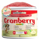 Cranberry Supplement for Dogs – Cranberry Powder with D-Mannose, Marshmallow Root & Vitamin C, Bladder & Kidney Support for Urinary Tract for Dogs, Helps Maintain Normal Urine pH – 173 Scoops