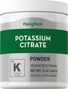 Piping Rock Potassium Citrate Powder Supplement | 1 lb | Unflavored | Vegetarian, Vegan, Non-GMO, Gluten Free