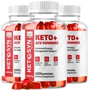 LIVORKA (3 Pack) Ketosyn ACV Gummies, Keto Syn Gummies, Ketosyn Keto Plus ACV Gummies, Ketosyn Keto ACV Gummies, Keto Syn ACV Gummies 1050 MG, Keto ACV Gummies Ketosyn, 180 Gummies durante 3 meses