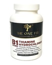 Vitamina B1 Hidrocloruro de tiamina, Thiamine Hcl, 500mg-120 cápsulas,Vegan,No GMO,No rellenos artificiales o aditivos de esteato.