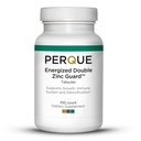 PERQUE Energized Double Zinc Guard 100 Tabs – Dual-Form Zinc Supplement with Picolinate & Citrate – Supports Immune, Skin & Cellular Health – High-Absorption, Non-GMO, Gluten-Free Formula – 100ct