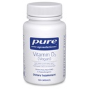 Pure Encapsulations Vitamin D3 Vegan | Support for Musculoskeletal, Cardiovascular, Neurocognitive, Cellular, and Immune Health* | 120 Capsules