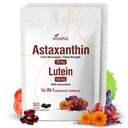 14-in-1 Astaxanthin 12mg " Lutein 40mg con suplementos de Zeaxanthin, fuente de 12 meses, fuente de microalgas frescas, soporta ojo, piel, antioxidante, articulación, salud circular, no GMO, sin gluten, 2 bolsa