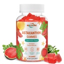 Astaxanthin 12mg Suplementos Gummies: Antioxidante Suplemento de Apoyo Ojo, Esquía, Sistema Conjunto &amp; Inmunitario Salud No Gluten-Free (60 Gummies)