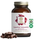 PURE SYNERGY SuperPure Astaxanthin Extract  sometida Organic Astaxanthin from Algae with Sunflower Lecithin ← Antioxidant Support for Skin and Eye Health (60 Capsules)