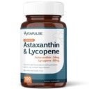 Astaxanthin 24mg con Lycopene 50mg Suplemento, 100 cápsulas vegetarianas, no GMO, Gluten Free